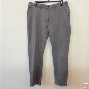 Nautica Gray Chinos 38W34L Straight Leg Cotton Men’s